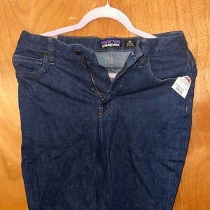 Patagonia Navy Blue Denim Jeans - Slim Fit